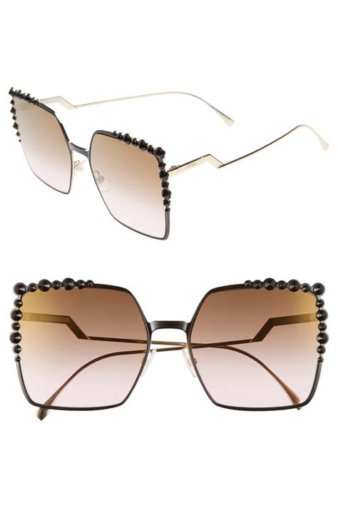 fendi 60mm gradient cat eye sunglasses|fendi cat eye sunglasses sale.